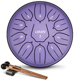 LEKATO 6" Tongue Drum 11 Notes D Tune Percussion Zen Meditation Yoga Gift (Get $10 Coupon) - LEKATO-Best Music Gears And Pro Audio