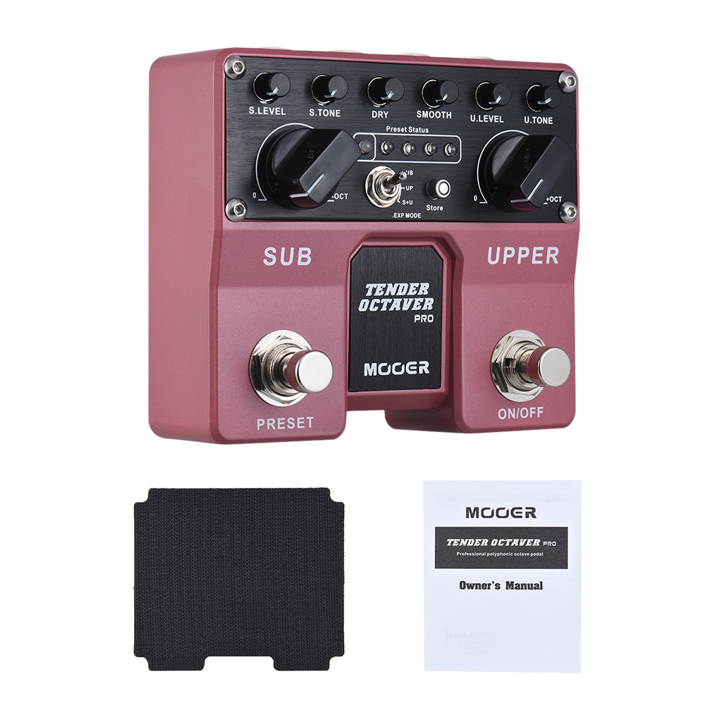 MOOER Tender Octaver Pro - LEKATO-Best Music Gears And Pro Audio