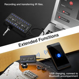 LEKATO PA-1 Guitar Headphone Amplifier Amp w/ Tuner Bluetooth (Get $15 Coupon) - LEKATO-Best Music Gears And Pro Audio