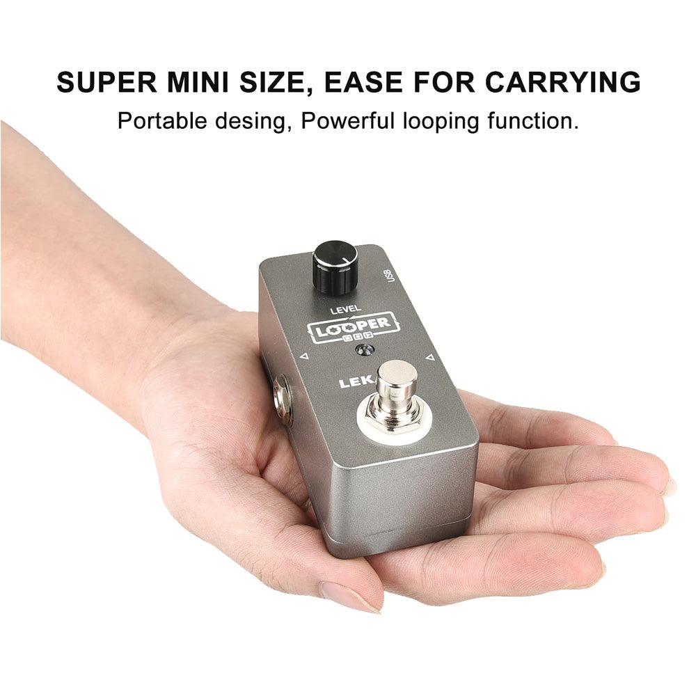 LEKATO Guitar Effect Pedal Looper Loop Stage 5 Mins Recording - LEKATO-Best Music Gears And Pro Audio