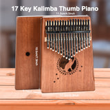 LEKATO 17 Key Kalimba Wooden Thumb Piano Kitty - LEKATO-Best Music Gears And Pro Audio